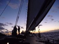 Abendstimmung auf der WELVAART