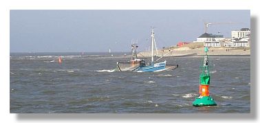 Fahrwasserteilungstonne vor Norderney Norderney